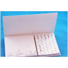 Printed Sticky Notes with White Hard Cover, for Family Memo